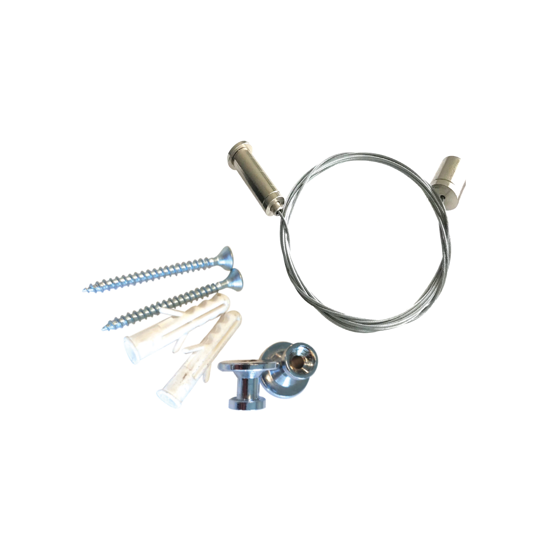 DL40 Magnetik Sıva Altı Trimless Alüminyum Ray - 1Mt.