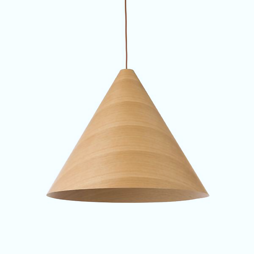 DL12745 Oak Wood Pendant Light (S:250*175H / M:330*250H / L:450*350H / XL:610*500Hmm, E27 60W)