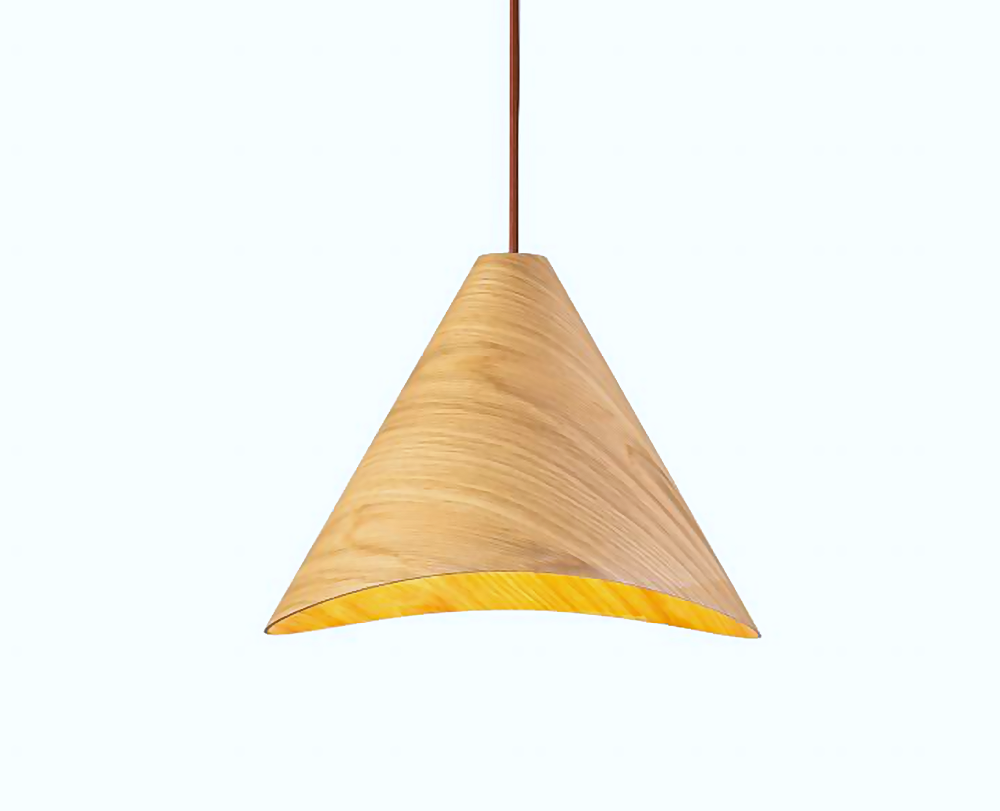 DL12747 Oak Wood Pendant Light (S:250*175H / M:330*250H / L:450*350H / XL:610*500Hmm, E27 60W)