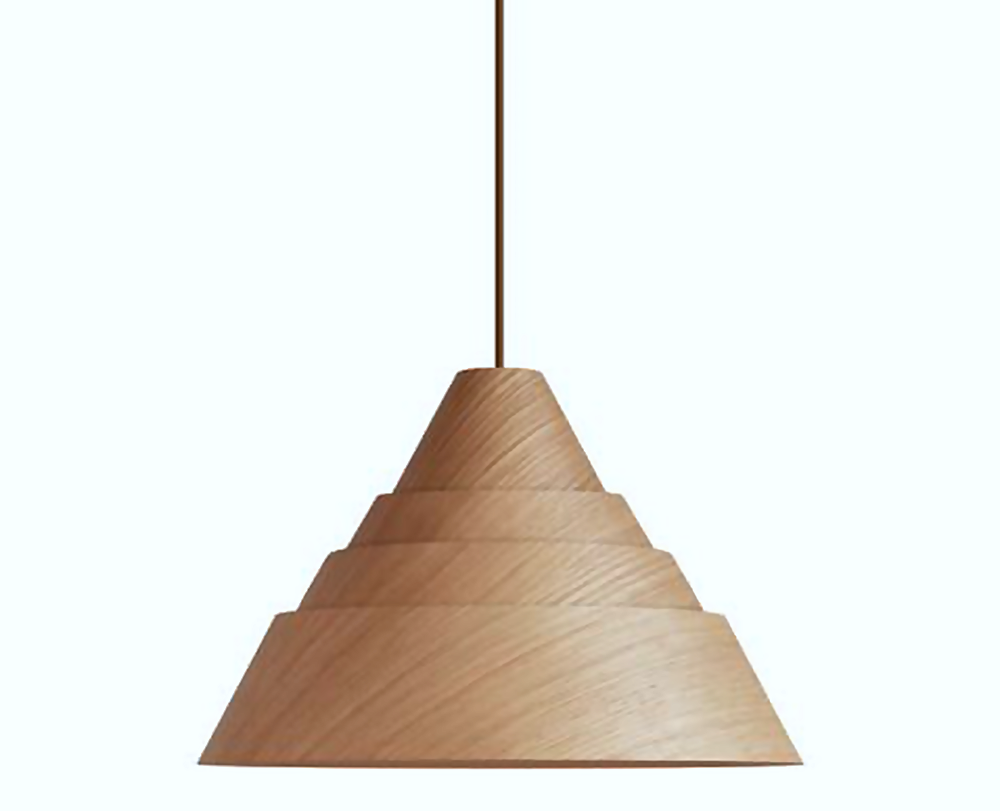 DL12749 Oak Wood Pendant Light (330*220Hmm, E27 60W)