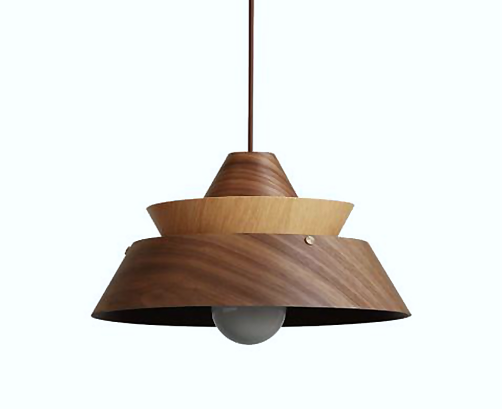 DL12755 Wood Pendant Light (330*230Hmm, E27 60W)