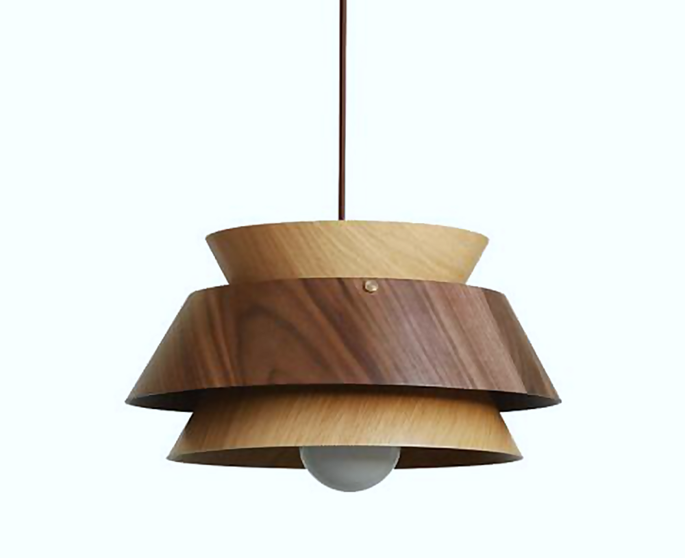 DL12756 Wood Pendant Light (330*230Hmm, E27 60W)