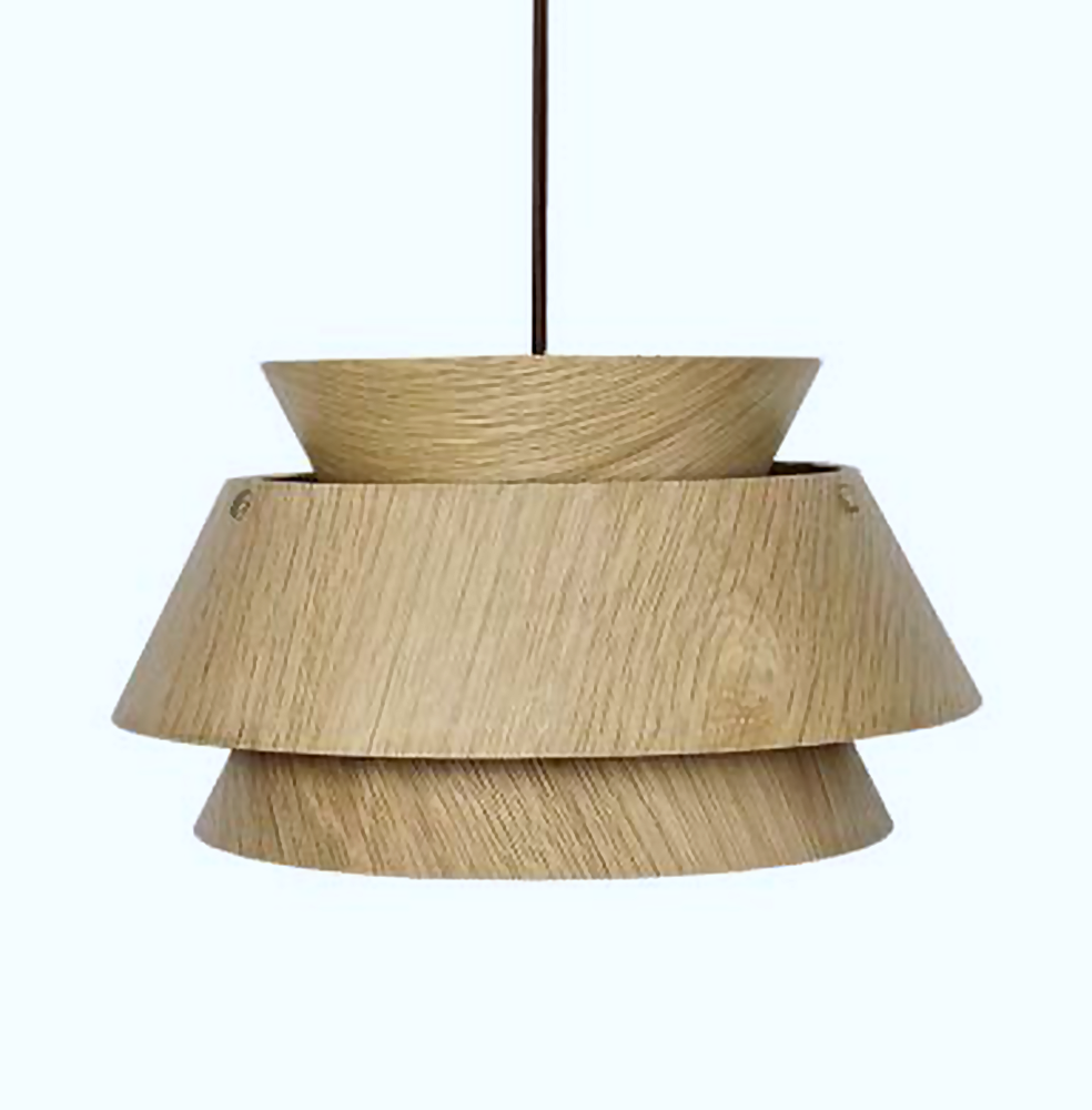 DL12757 Wood Pendant Light (330*230Hmm, E27 60W)