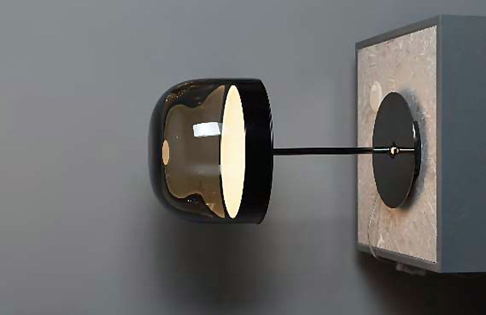 DL13193 Dome Glass Wall Lamp