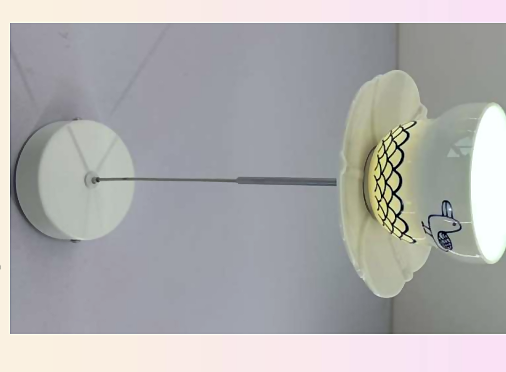 DL13691 Decorative Porcelain Wall Lamp (G4)