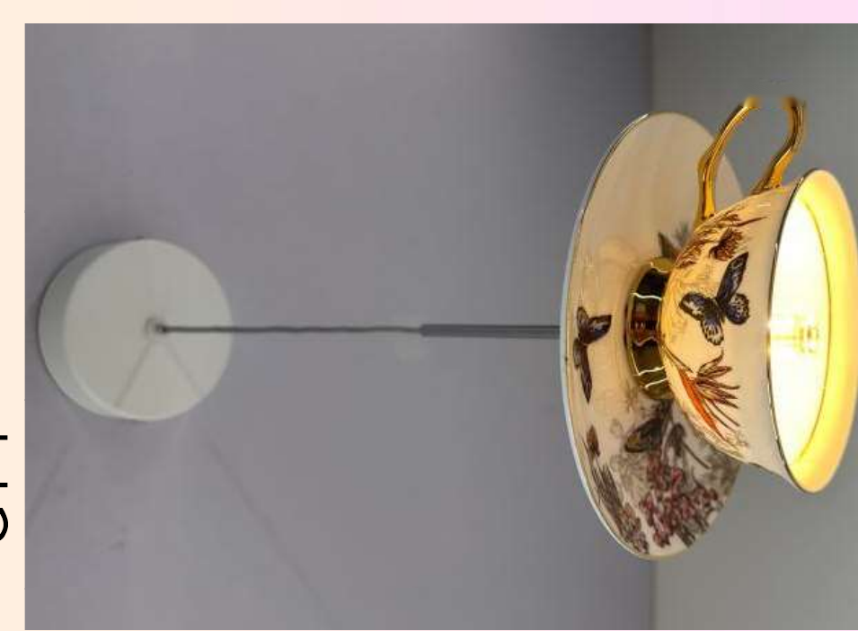 DL13707 Decorative Porcelain Wall Lamp (G4)