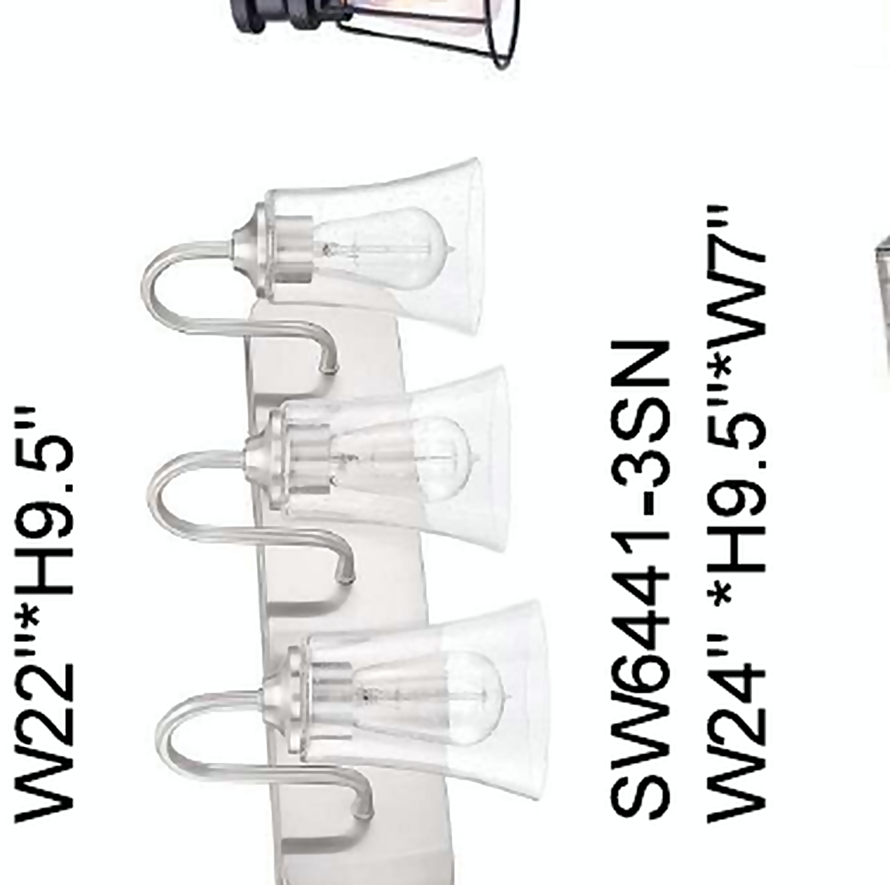 DL13830 3-Light Decorative Wall Sconce