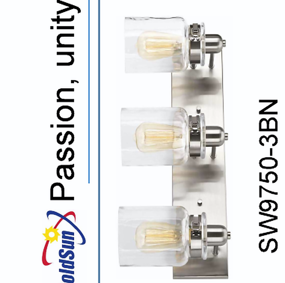 DL13872 3-Light Decorative Vanity Wall Light