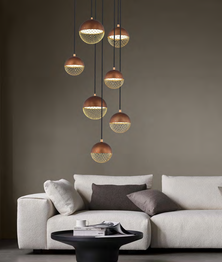 DL14227 Modern Pendant Light (LED 18W)