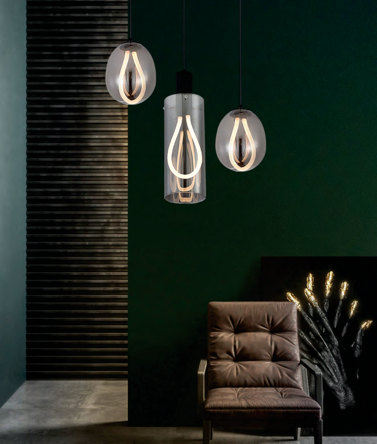 DL14237 Modern Pendant Light (D155×1200mm · LED 6W)