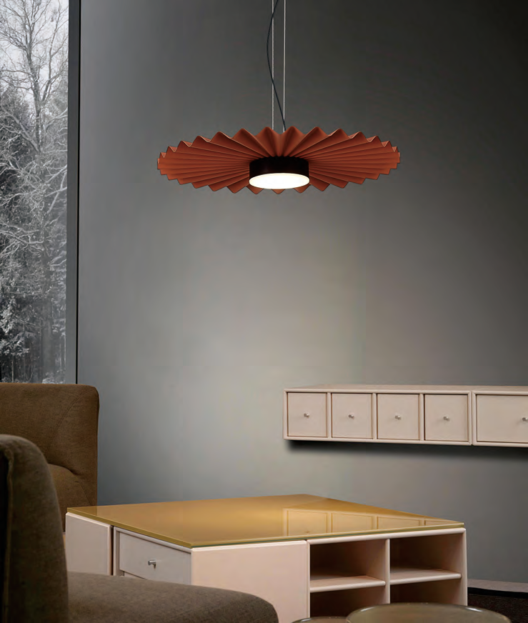 DL14260 Modern Pendant Light (Ø400×35mm · LED 10W)