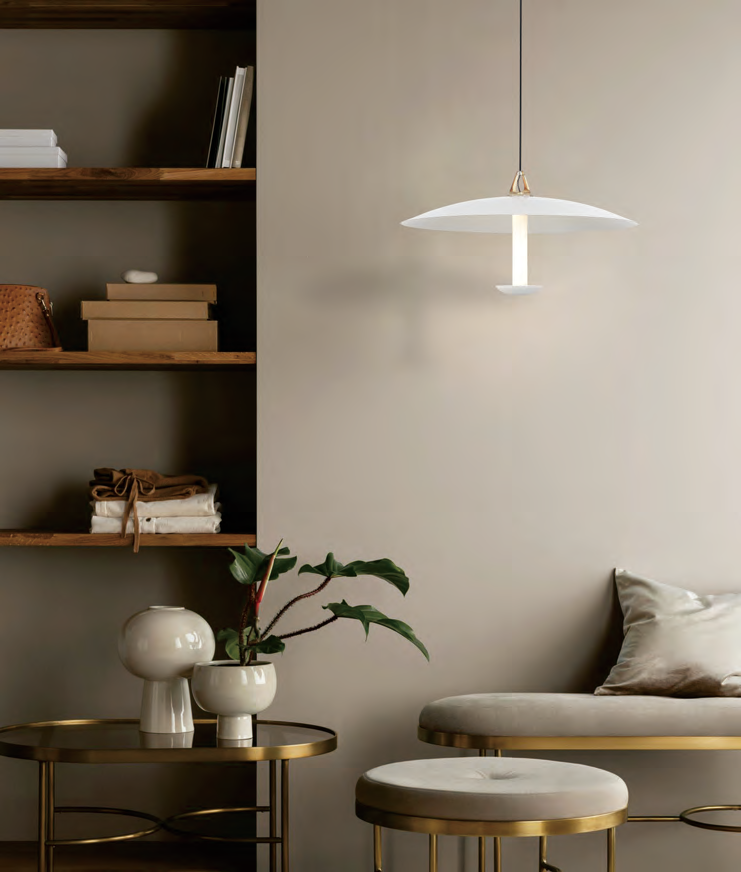 DL14267 Modern Pendant Light (D500×H1500mm · LED 5W)