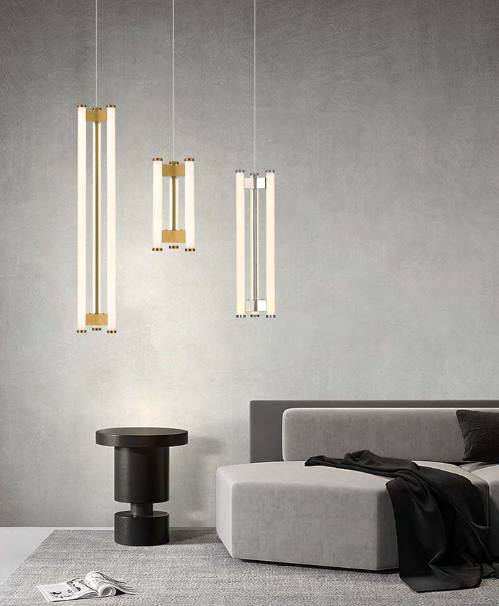 DL14331 Modern Pendant Light (570×280×205mm · LED 22W)