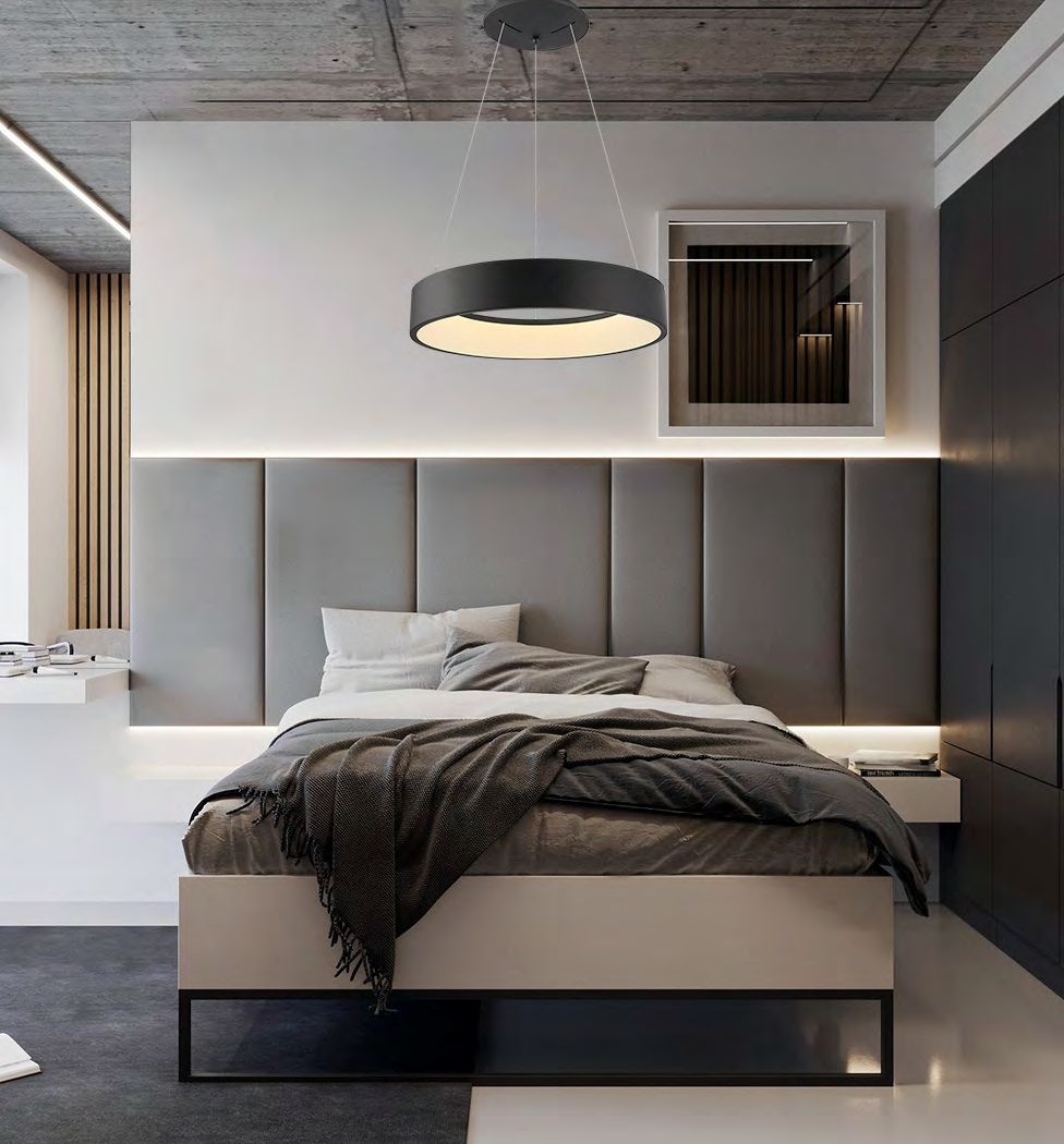 DL14430 Modern Pendant Light (D600×H1200mm · LED 48W)