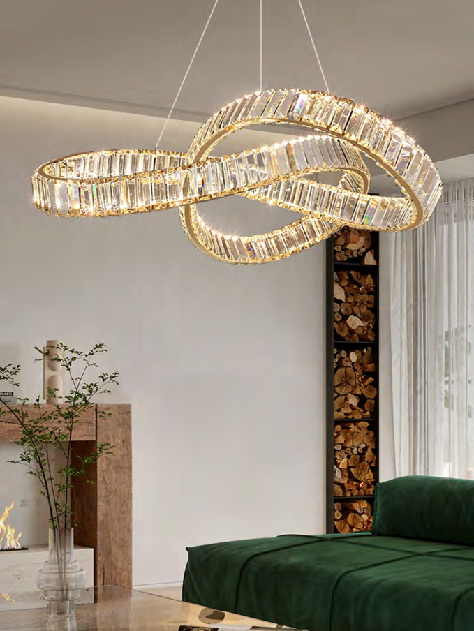 DL14461 Modern Pendant Light (D600×1200mm · LED 112W)