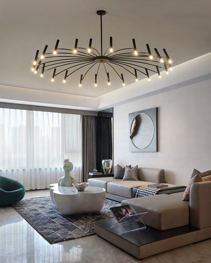 DL14474 Modern Pendant Light (D1800×H600mm · G9 x72W)