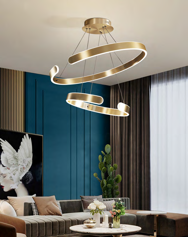 DL14510 Modern Pendant Light (D400×H1200mm · LED 40W)