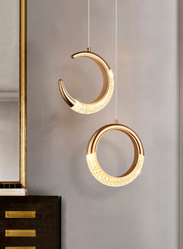 DL14545 Modern Pendant Light (L170×W220×H1200mm · LED 5W)