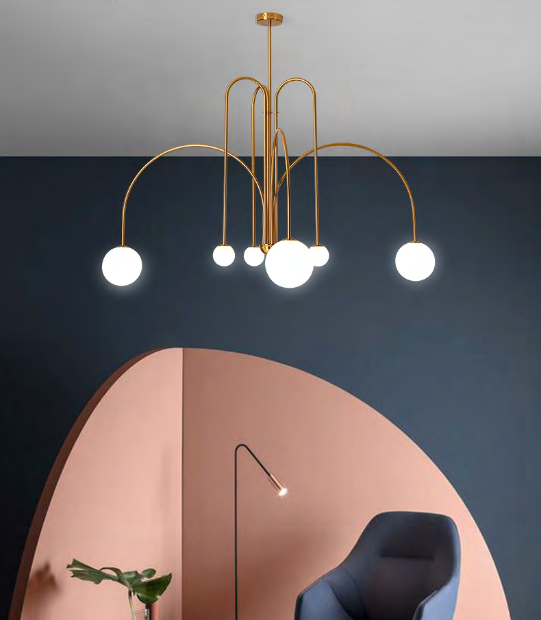 DL14690 Modern Pendant Light (ø 800×H650mm · G9x6)