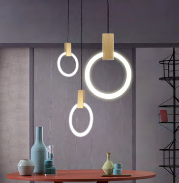 DL14798 Modern Pendant Light (L250×W250×H1200mm · LED 10W)