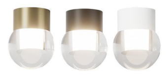 DL14801 Glass Dome Surface Ceiling Light (⌀95mm)