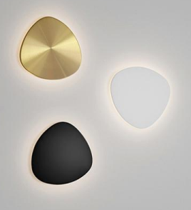 DL14827 Pebble Disc Wall Lamp (⌀250mm)