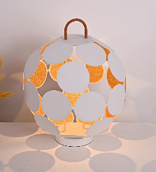 DL14857 Faceted Sphere Standing Lamp