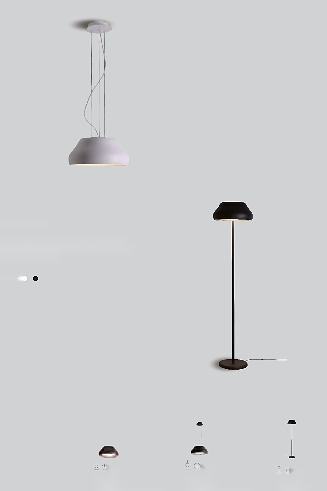 DL14889 Metal & Acrylic Dimmable Light
