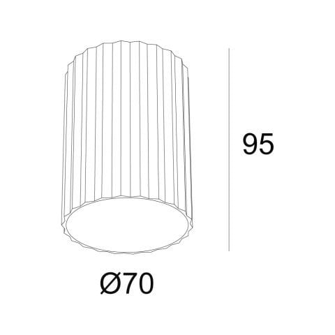 Tavan Armatürü  DC081 A