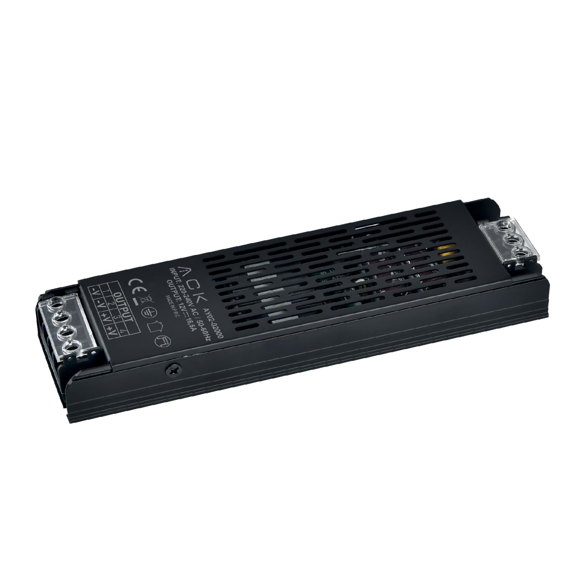 200W/12V DC 16,5A SMPS Led Sürücü