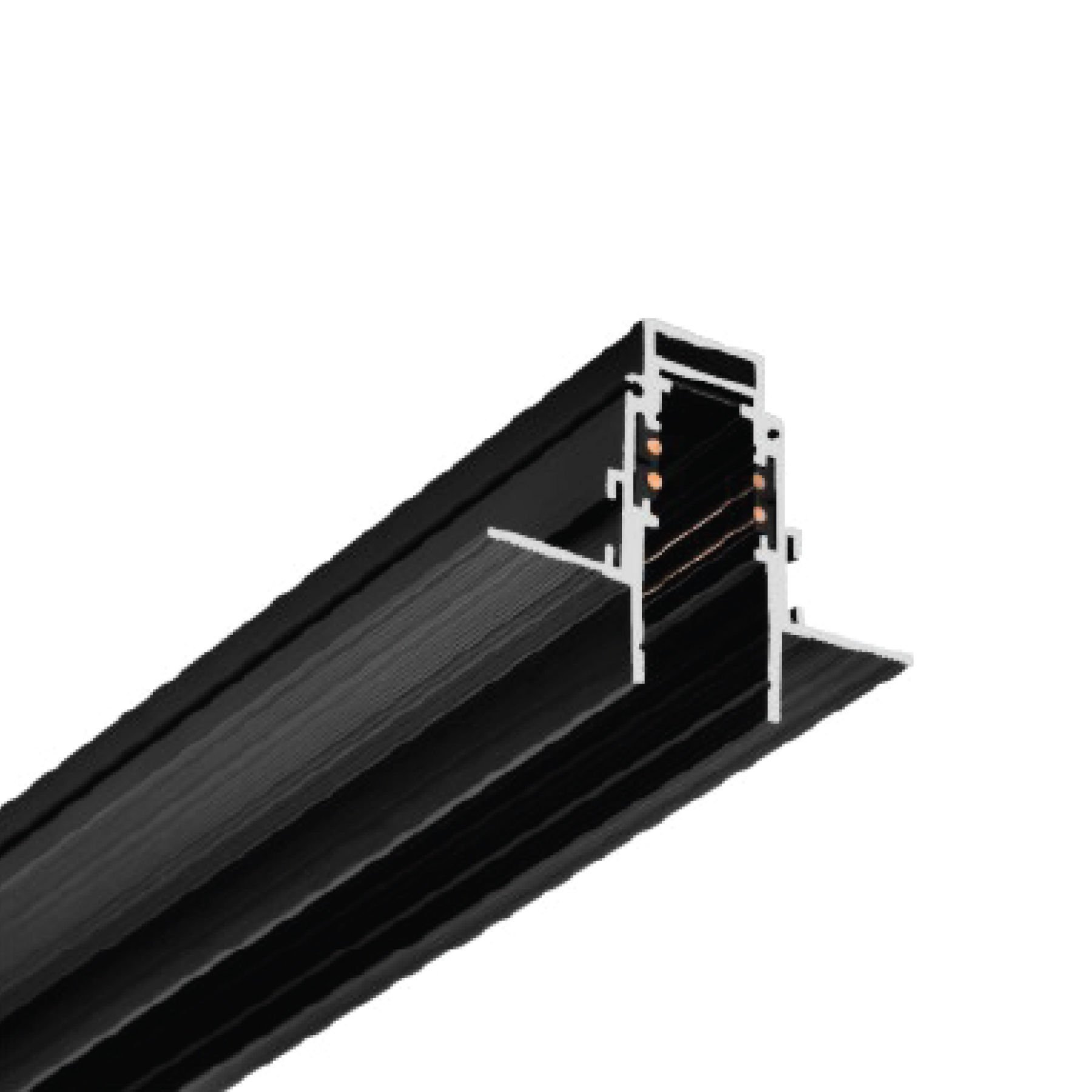 DL40 Magnetik Sıva Altı Trimless Alüminyum Ray - 1Mt