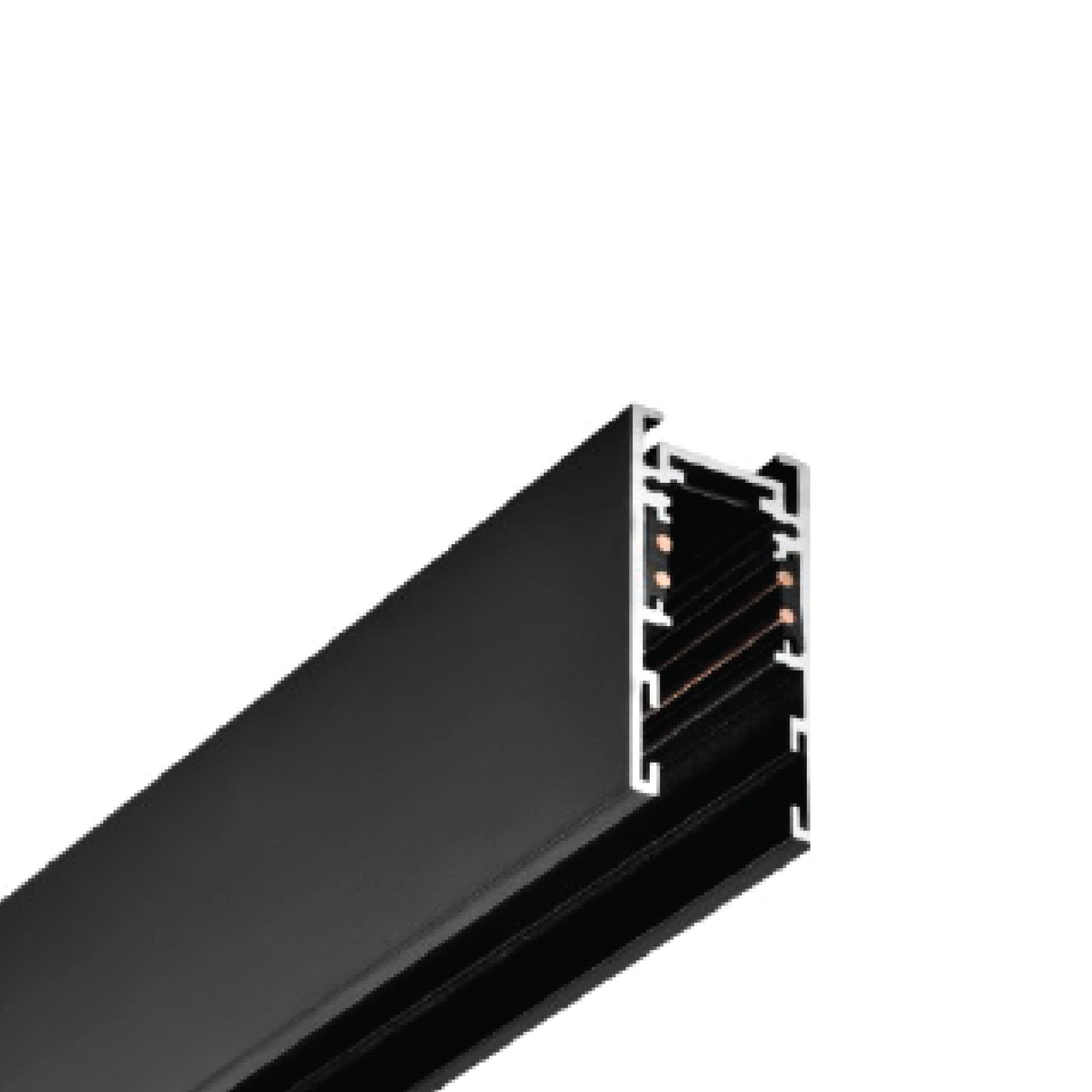 DL40 Magnetik Sıva Üstü Alüminyum Ray - 1Mt