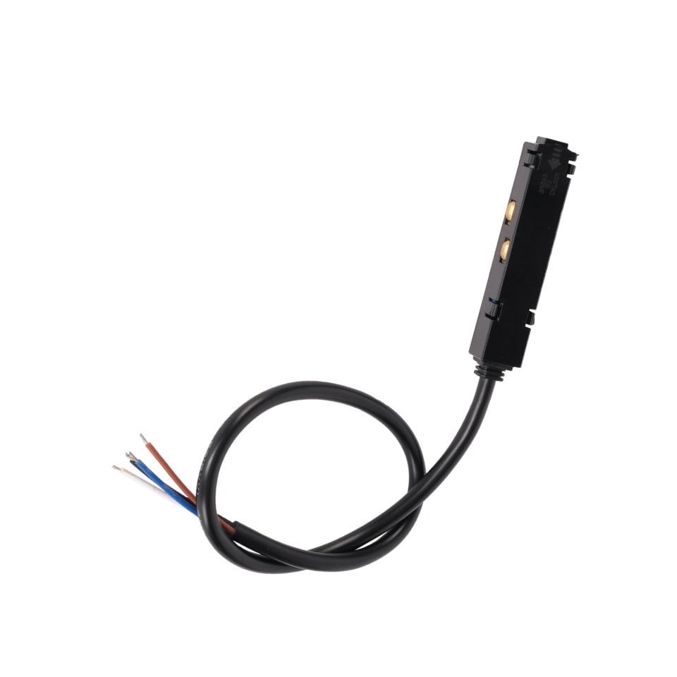 DL40 Magnetik Ray Kablolu Enerji Giriş Soketi