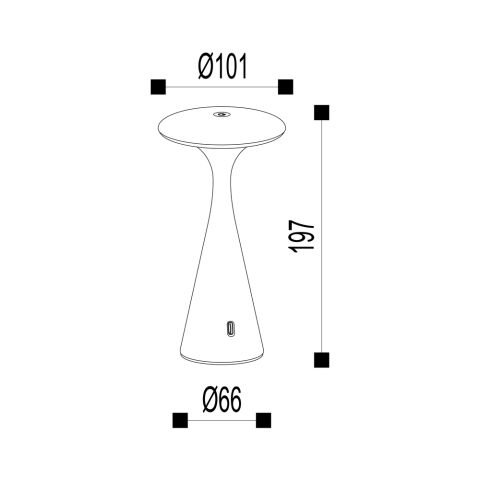 Taşınabilir Masa Lambası DT002 BJ