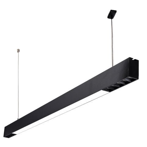 DL3359 2x5M 40 Degree Lens Led + Linear 2x13W+25W Linear Led Luminaire