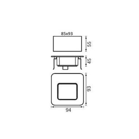 Led Duvar Armatürü DW459 AN