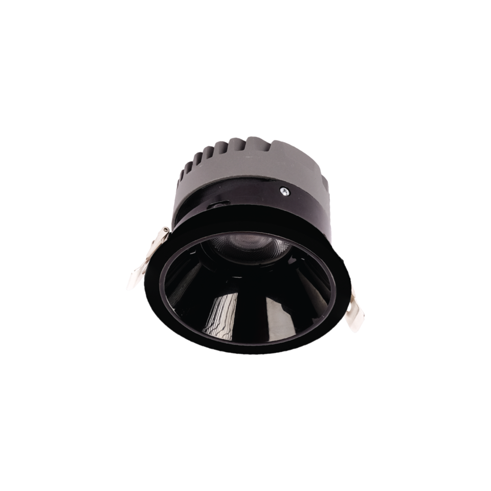 10W Recessed Led Spot Luminaire - Black