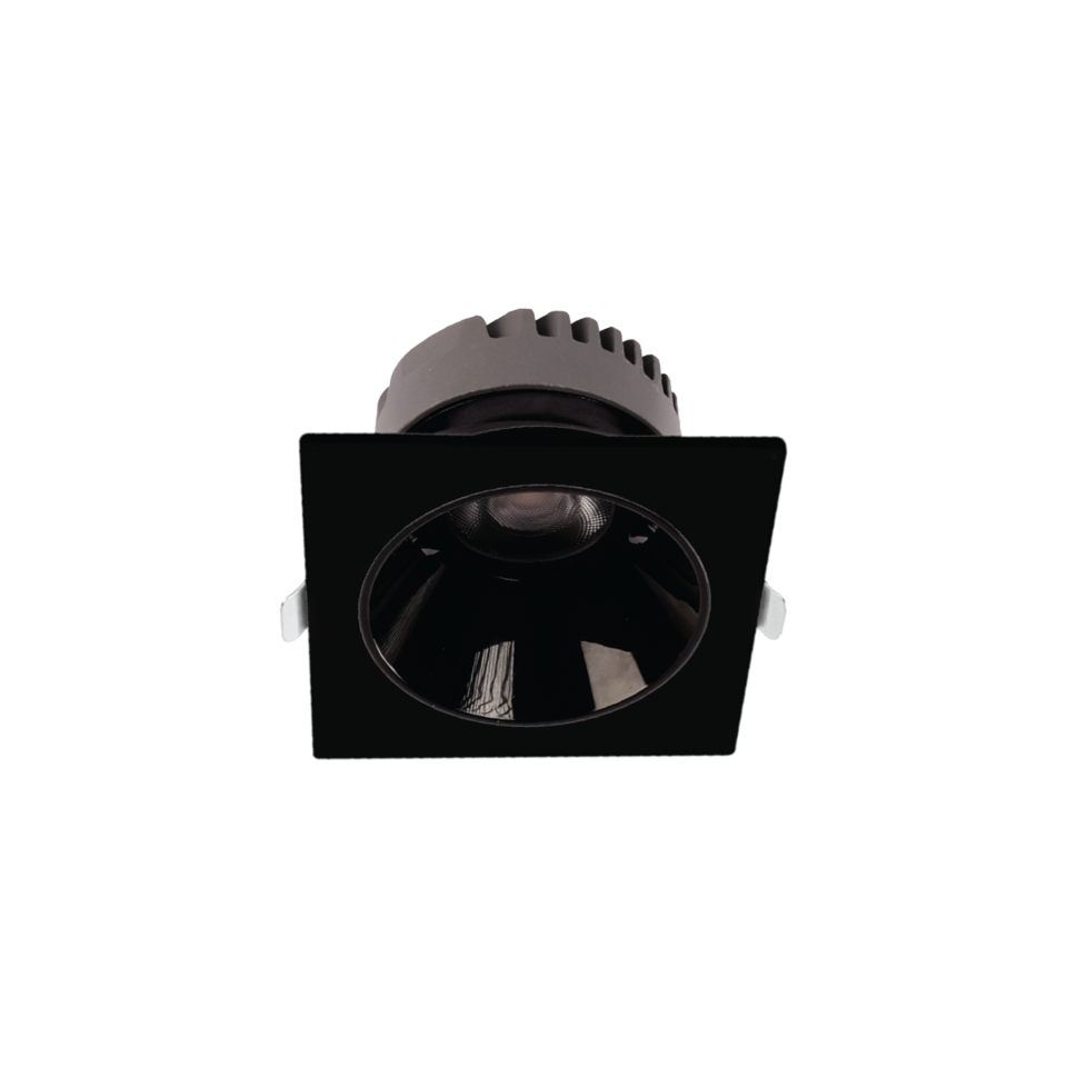 10W Recessed Led Spot Luminaire - Black
