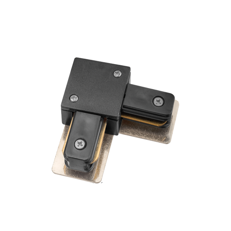 Single Phase Rail L Connection - Black