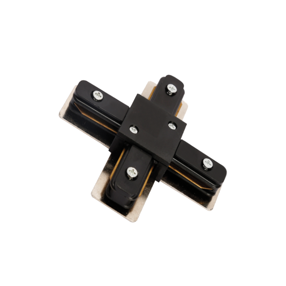 Single Phase Rail + Connection - Black