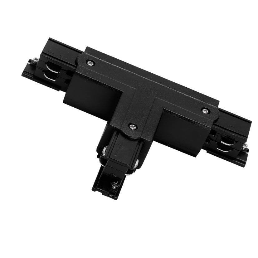 Three Phase Rail T Connection - White