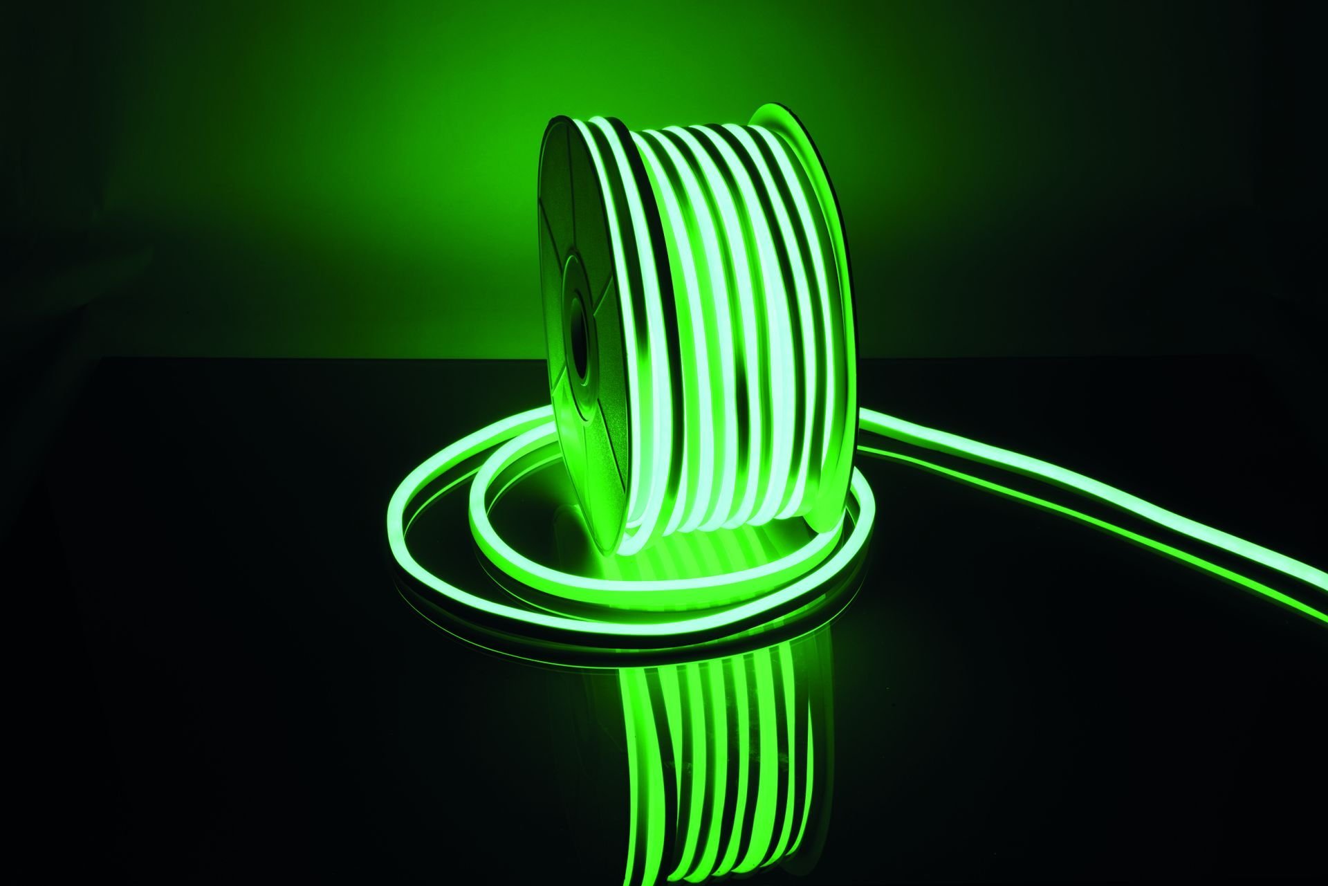 220V Outdoor Neon Strip Led - Green DE220 Y