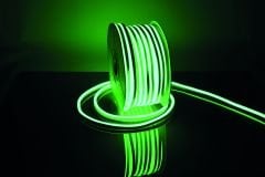 220V Outdoor Neon Strip Led - Green DE220 Y