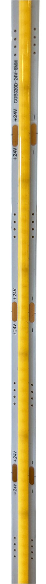 320 Led/Mt COB Led 10W/Mt 1000 Lümen/Mt 12V 3000K DE213 S